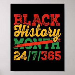 Black History Month 247365 African Melanin Pride A Poster