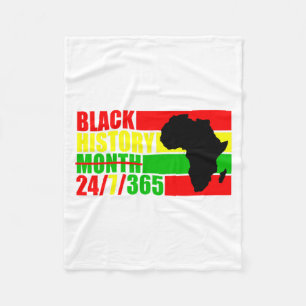 Black History Month 247365 Black History Month 2 T Fleece Blanket