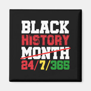 Black History Month 247365 Black Pride African Ame Magnet