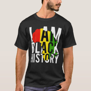 Black History Month 24/7/365 African Melanin Black T-Shirt