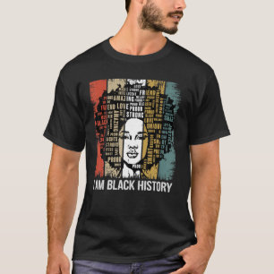 Black History Month 24/7/365 African Melanin Black T-Shirt