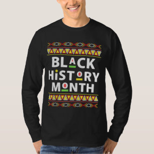 Black History Month 24 7 BHM African Pride Men Wom T-Shirt