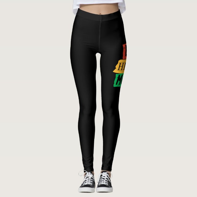 Black History Month (3) Leggings (Front)