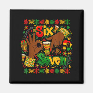 Black History Month 67 Six Seven Meme African Amer Magnet