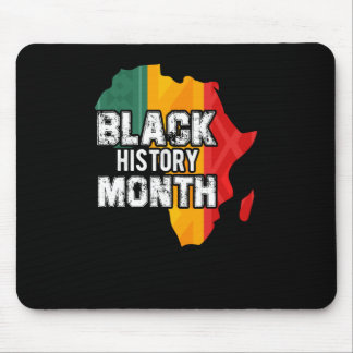 Black History Month Africa Flag (4) Mouse Pad