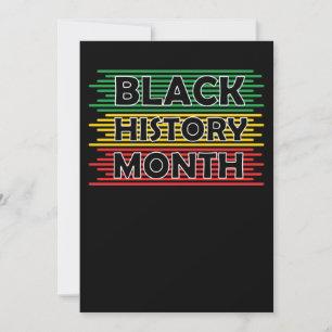 Black History Month Africa Flag (7) Save The Date