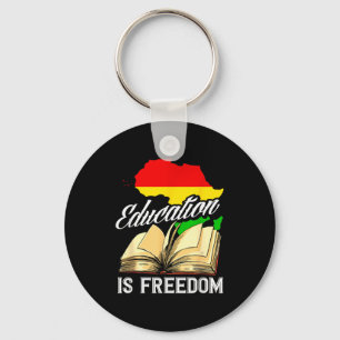 Black History Month Africa Heritage African Educat Key Ring