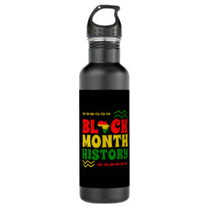 Black History Month, African american 710 Ml Water Bottle