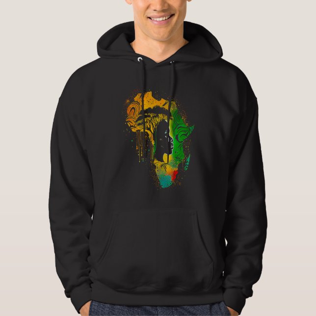 Black history month  African American Ancestors' r Hoodie (Front)