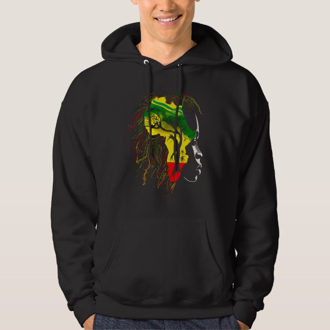 Black history month  African American Ancestors' r Hoodie (Front)