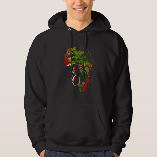 Black history month  African American Ancestors' r Hoodie (Front)