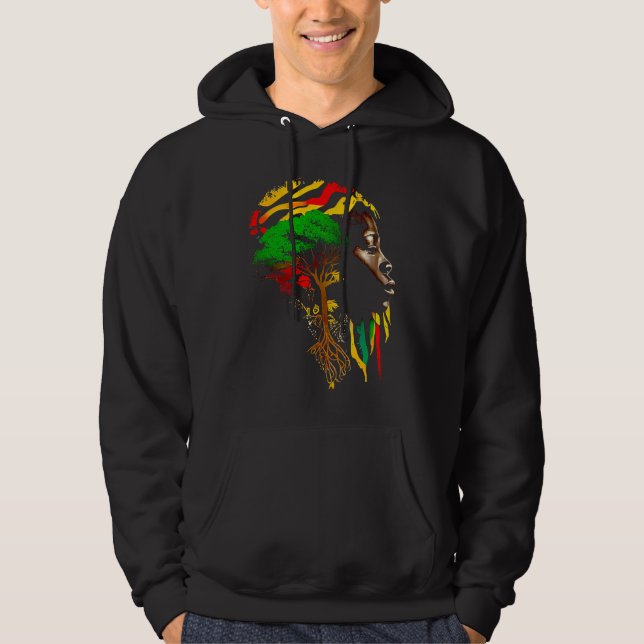 Black history month  African American Ancestors' r Hoodie (Front)