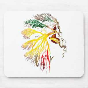 Black History Month African American Ancestors R T Mouse Pad
