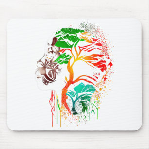 Black History Month African American Ancestors R T Mouse Pad