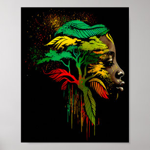 Black History Month African American Ancestors R T Poster