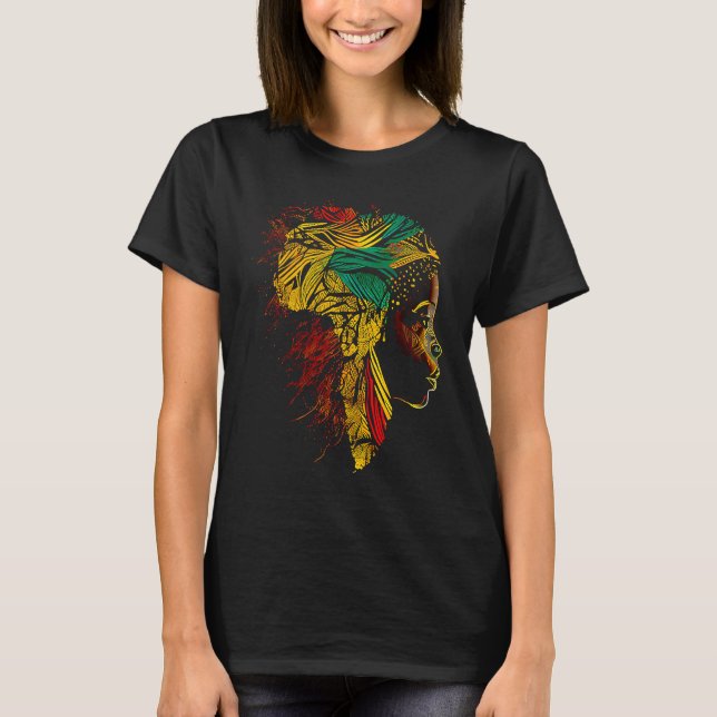 Black history month  African American Ancestors' r T-Shirt (Front)