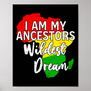 Black History Month African American Blm Juneteent Poster