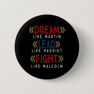 Black History Month African American Country Art  6 Cm Round Badge