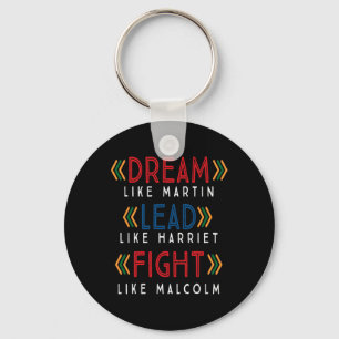 Black History Month African American Country Art Key Ring