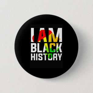 Black History Month African American Country Celeb 6 Cm Round Badge