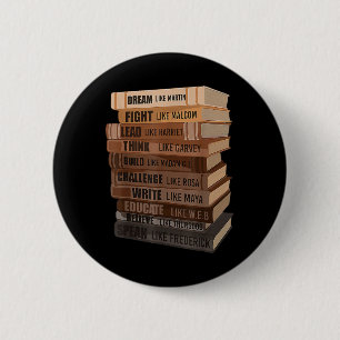 Black History Month African American Country Celeb 6 Cm Round Badge