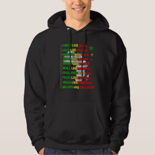 Black History Month African American Country Celeb Hoodie