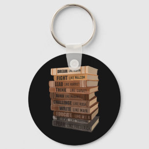 Black History Month African American Country Celeb Key Ring