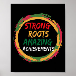 Black History Month African American Country Celeb Poster