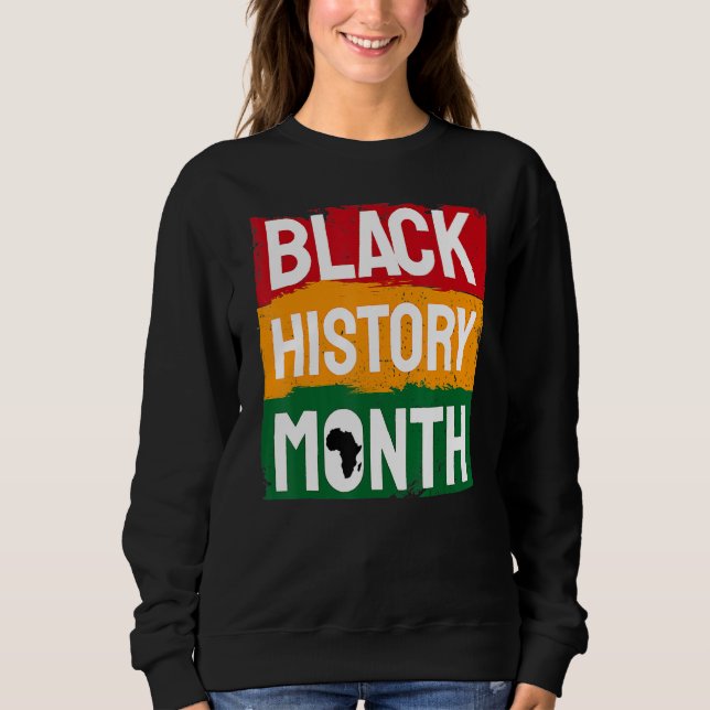 Black History Month African American Country Celeb Sweatshirt (Front)
