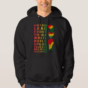 Black History Month African American For Girls W Hoodie