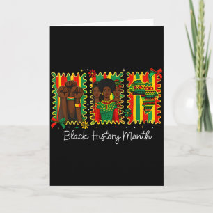 Black History Month African American I Have Dream Card