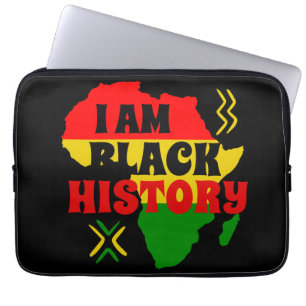Black History Month, African american Laptop Sleeve