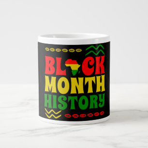 Black History Month, African american Large Coffee Mug