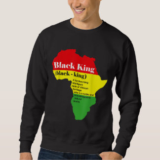 Black History Month African American Male Sweatshirt