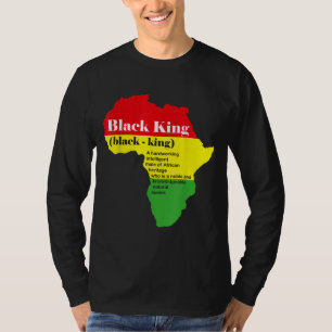 Black History Month African American Male T-Shirt