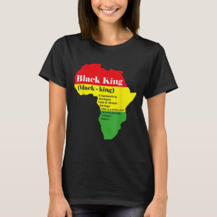 Black History Month African American Male T-Shirt