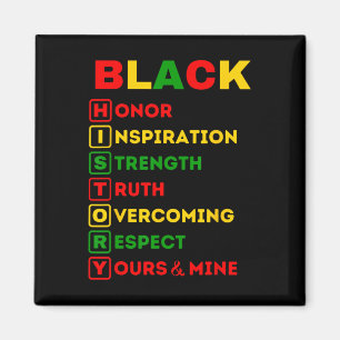Black History Month African American Pride Celebra Magnet