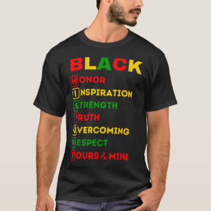 Black History Month African American Pride Celebra T-Shirt