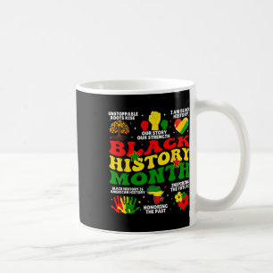 Black History Month African American Proud Men Wom Coffee Mug