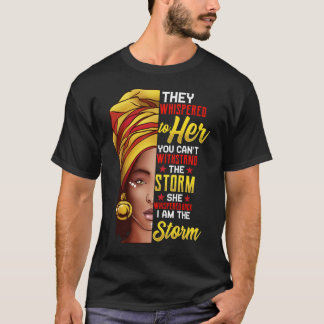 Black History Month African American Woman T-Shirt