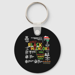 Black History Month African American Women Men Key Ring