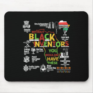 Black History Month African American Women Men Mouse Pad
