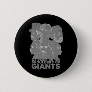 Black History Month African Heritage Forgotten Inv 6 Cm Round Badge