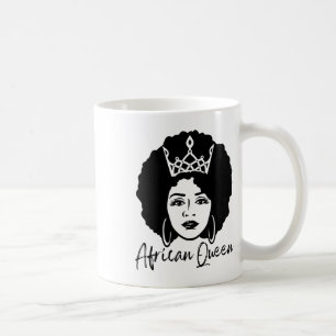 Black History Month African Queen Black Queen Wome Coffee Mug