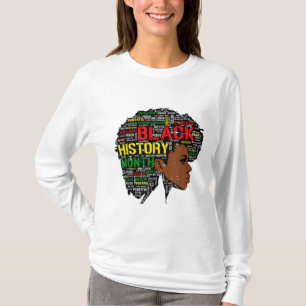 Black History Month African Quote Graphic Women Gi T-Shirt