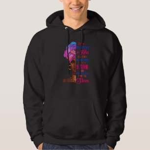 Black History Month African Woman Afro I Am The S Hoodie
