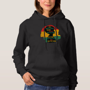 Black History Month  African Woman Afro I Am The S Hoodie