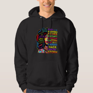 Black History Month African Woman Afro I Am The St Hoodie