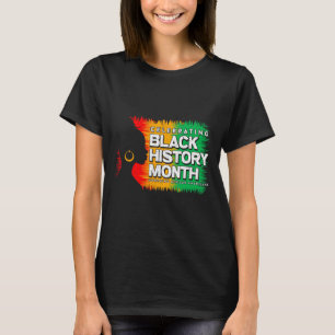 Black History Month Afro African American Juneteen T-Shirt
