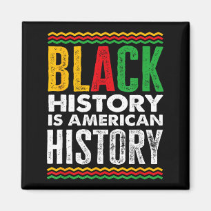 Black History Month American African Magnet